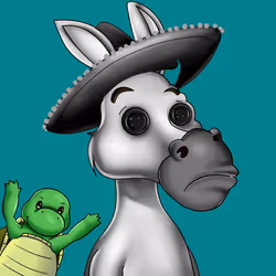 Sombrero Donkey #1473