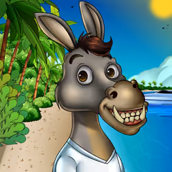 Sombrero Donkey #545