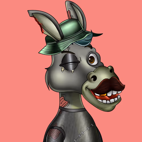 Sombrero Donkey #1507