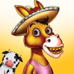 Sombrero Donkey #2428