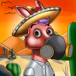 Sombrero Donkey #2662