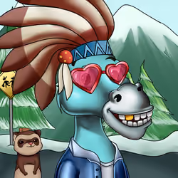 Sombrero Donkey #1358