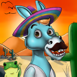 Sombrero Donkey #2296