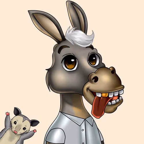 Sombrero Donkey #1736