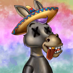 Sombrero Donkey #1994
