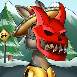 Sombrero Donkey #1157