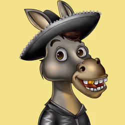 Sombrero Donkey #2103