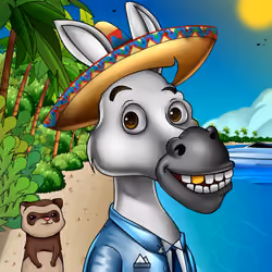 Sombrero Donkey #77