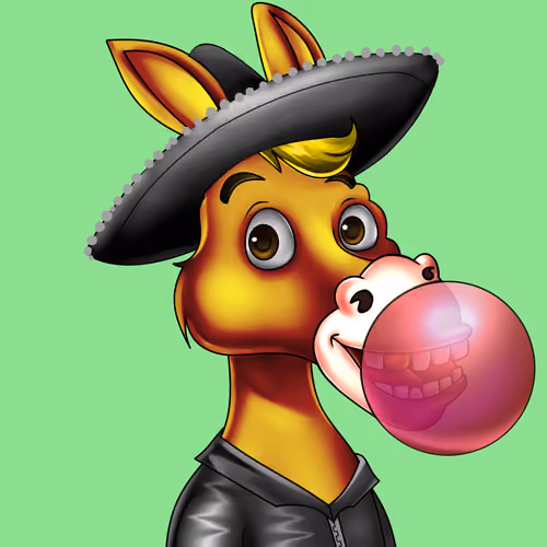 Sombrero Donkey #1989