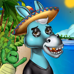 Sombrero Donkey #2236