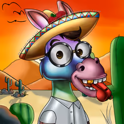 Sombrero Donkey #979