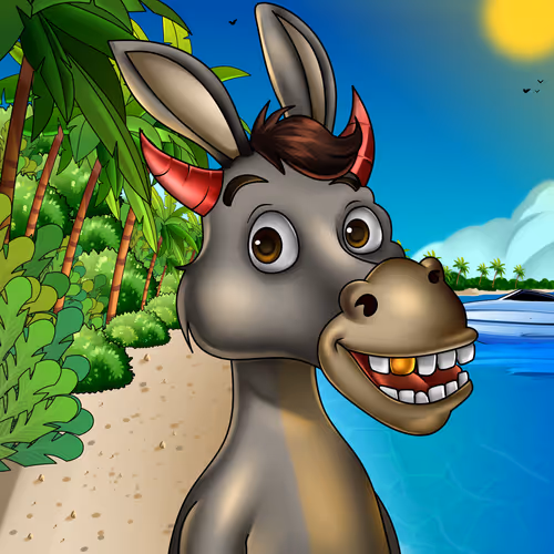 Sombrero Donkey #1223
