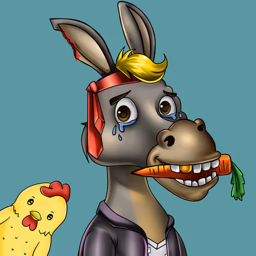 Sombrero Donkey #2490
