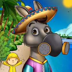 Sombrero Donkey #1150
