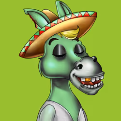 Sombrero Donkey #1386