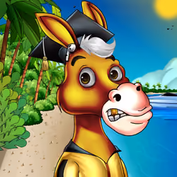 Sombrero Donkey #2555