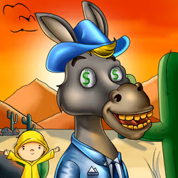 Sombrero Donkey #2223