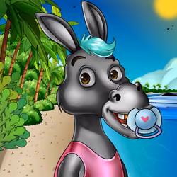 Sombrero Donkey #1384