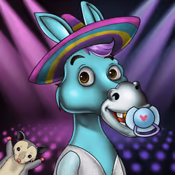 Sombrero Donkey #2658