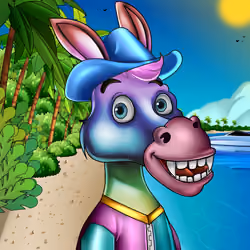 Sombrero Donkey #402