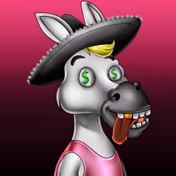 Sombrero Donkey #1426