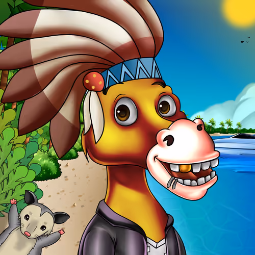 Sombrero Donkey #2753