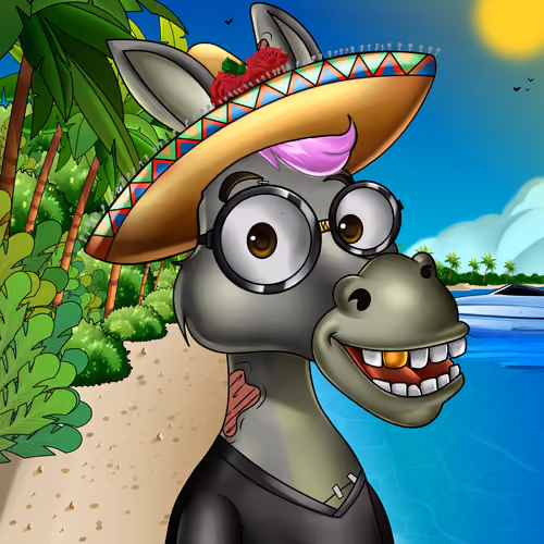 Sombrero Donkey #600