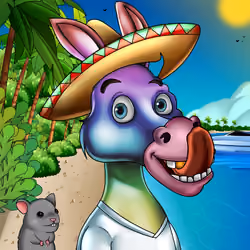 Sombrero Donkey #2336