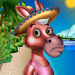 Sombrero Donkey #990