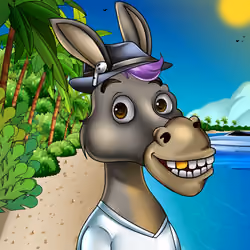 Sombrero Donkey #2230