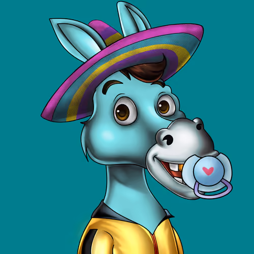 Sombrero Donkey #251