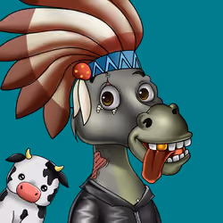 Sombrero Donkey #1307
