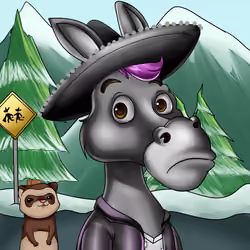Sombrero Donkey #400