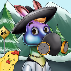 Sombrero Donkey #897