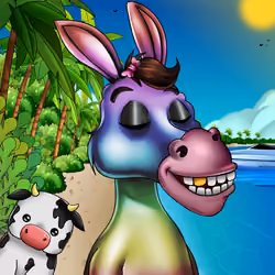 Sombrero Donkey #1302