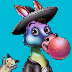 Sombrero Donkey #1422