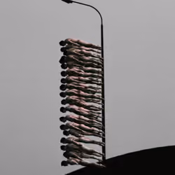 Lamp post.