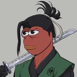 Pepe Samurai #1057