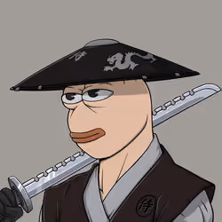 Pepe Samurai #1286