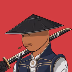 Pepe Samurai #1844