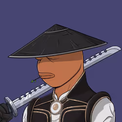 Pepe Samurai #1377