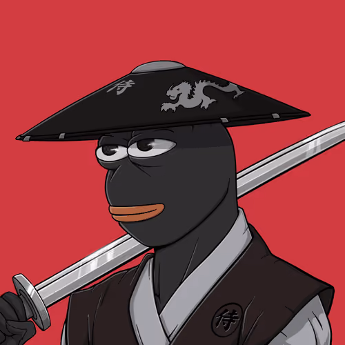 Pepe Samurai #782