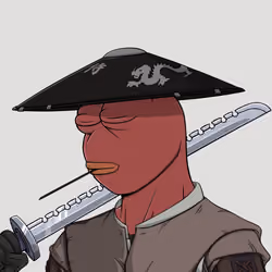 Pepe Samurai #1696