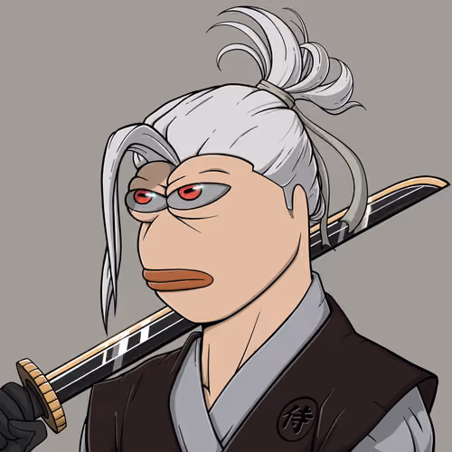 Pepe Samurai #705