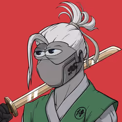 Pepe Samurai #2358