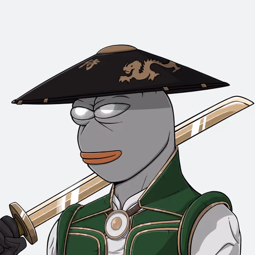 Pepe Samurai #1138