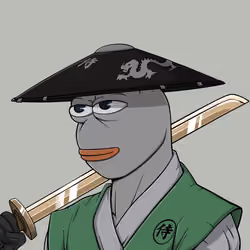 Pepe Samurai #1856