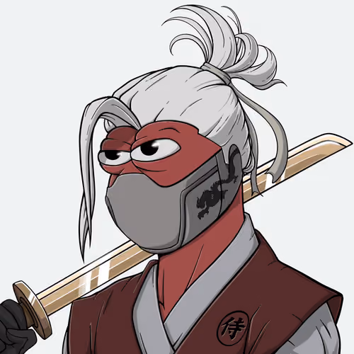 Pepe Samurai #1475