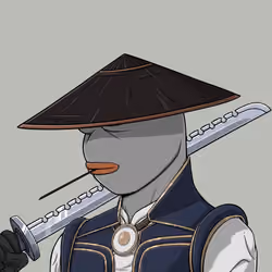Pepe Samurai #1089