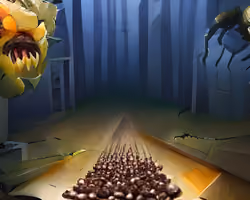 I'm afraid to enter the forest
